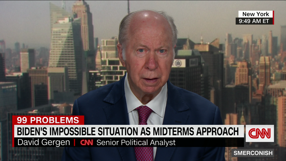 Gergen on Biden’s midterm quagmire: “Prepare for the worst” – CNN Video