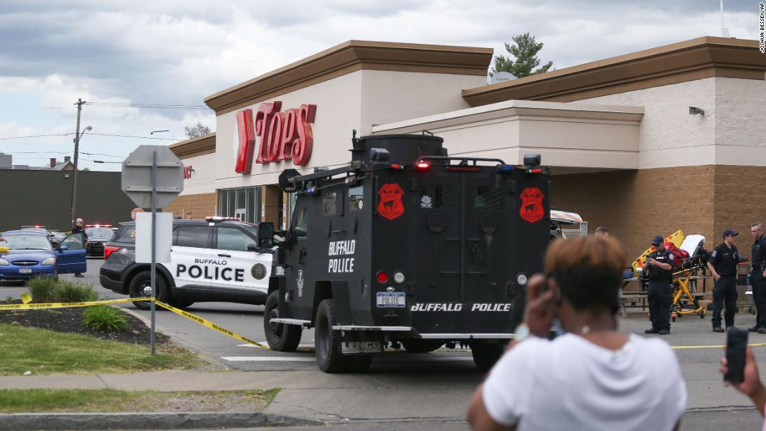 Suspect in custody after multiple people shot at Buffalo supermarket, police say