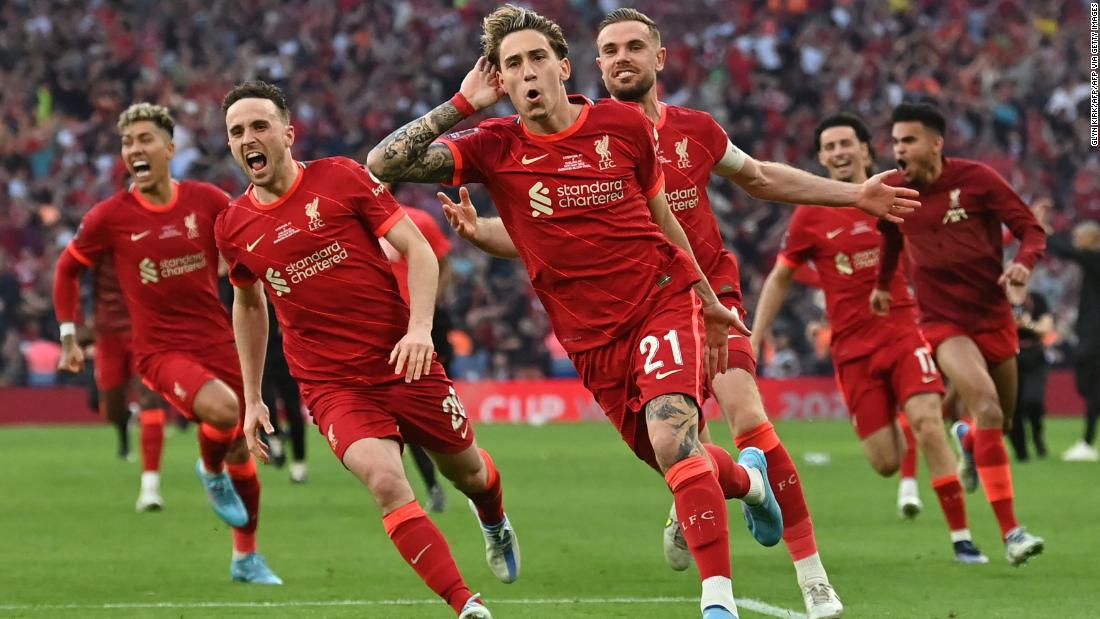 Liverpool wins FA Cup final after beating Chelsea in nerve-racking penalty shootout