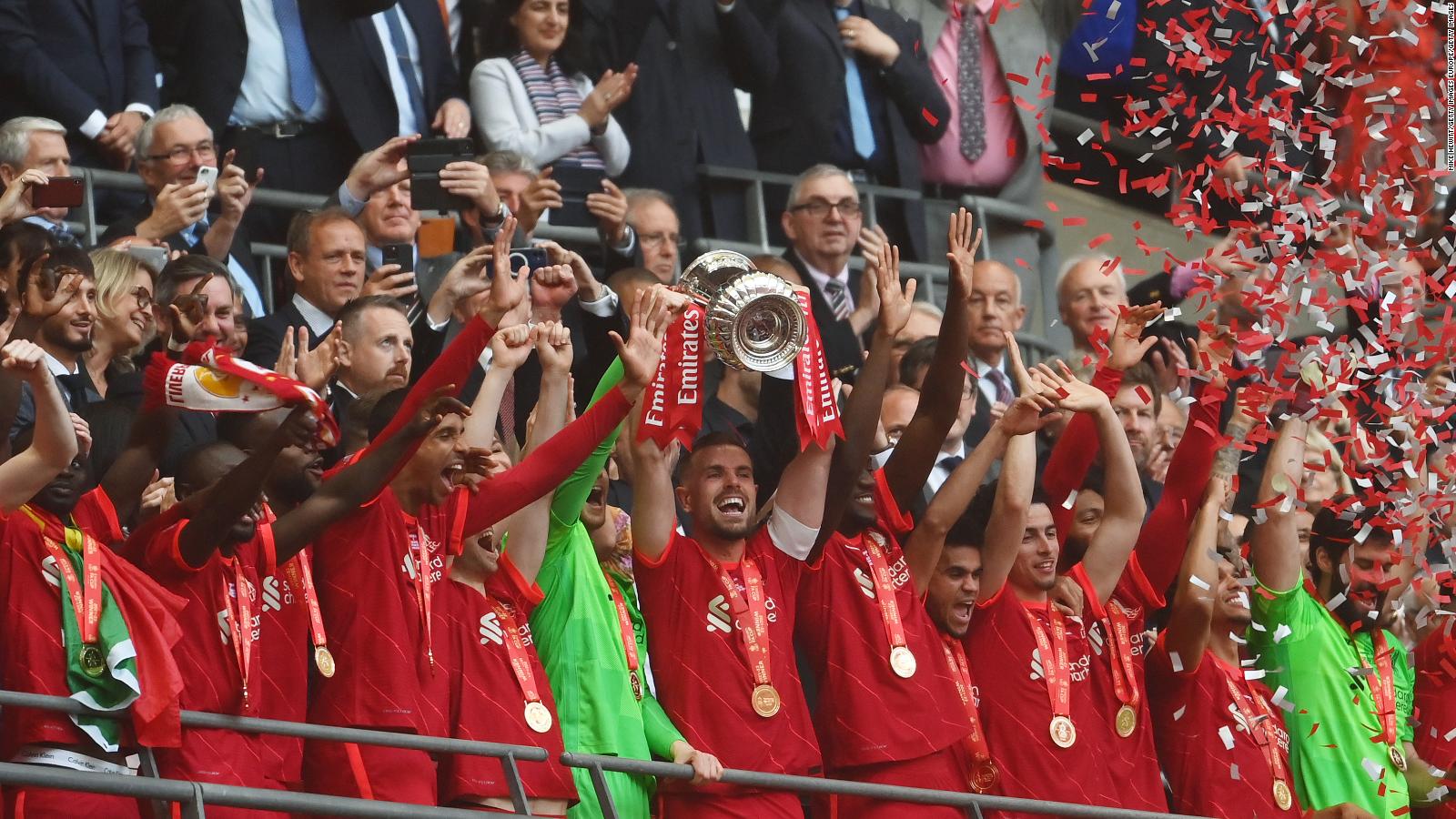 Liverpool wins FA Cup final after beating Chelsea in nerveracking