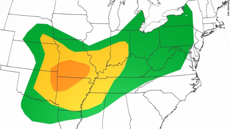 90 Million People Across The Central US Are Under Threat For Severe ...