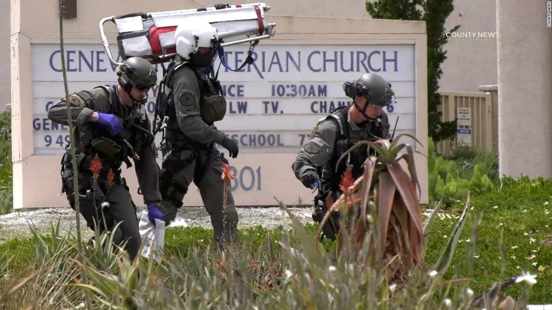 Orange County church shooting suspect identified, authorities say