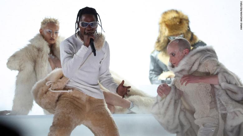 Travis Scott makes first major public appearance at Billboard Music Awards since Astroworld tragedy
