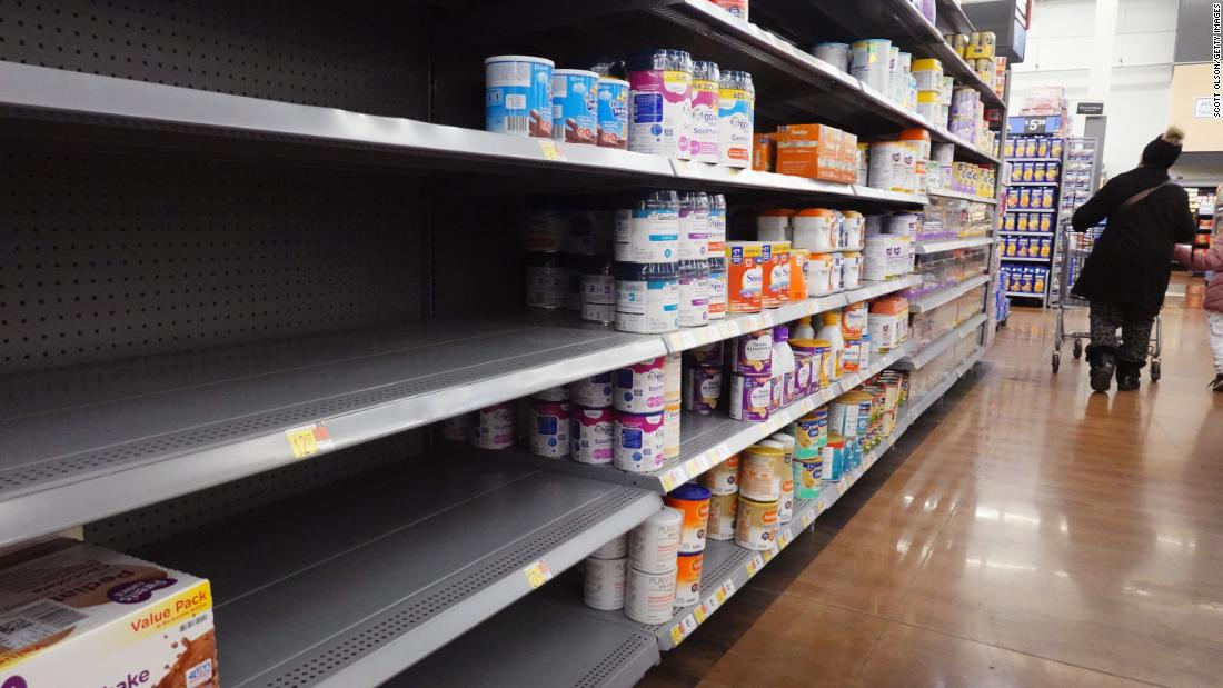 Infant formula shortage throws the West Wing into crisis mode