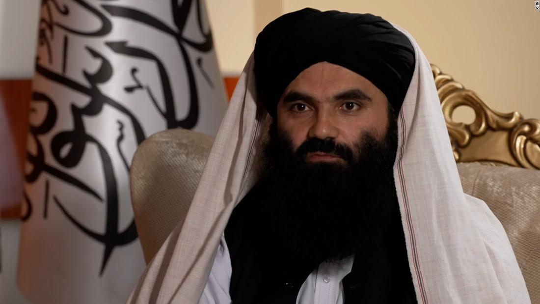 Top Taliban leader makes more promises on women's rights but quips 'naughty women' should stay home