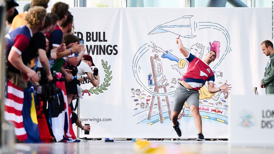 The Red Bull Paper Wings world paper airplane championship – CNN Video