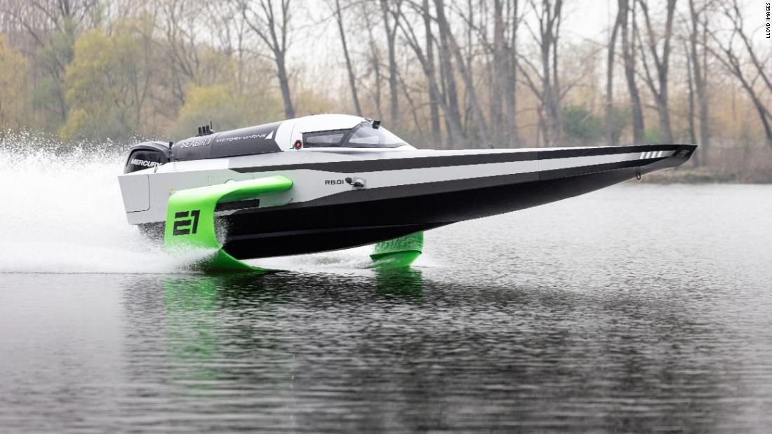 The E1 Series RaceBird electric powerboat doesn't just float, it 'flies ...