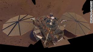 Dust-covered solar panels mean NASA Mars lander&#39;s mission is coming to an end