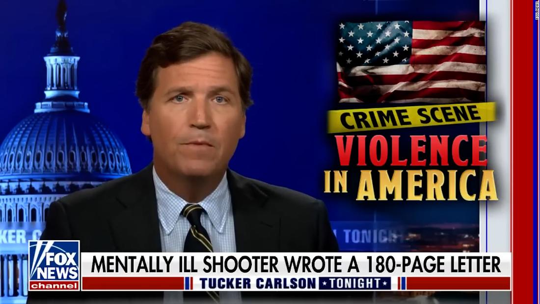 Tucker Carlson says Buffalo shooter’s document is ‘not really political’ – CNN Video