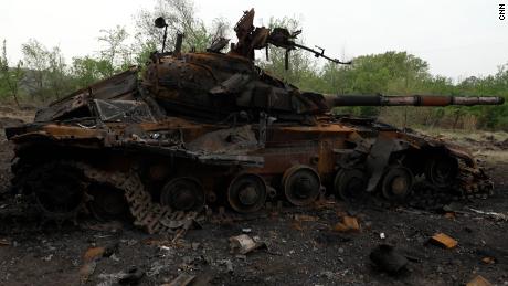 See the shattered Russian armor after Ukrainian soldiers stop advance