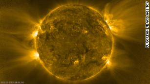 NASA's 'Smiling Sun' Image Is a Reminder of the Threat of Solar Wind, Smart News