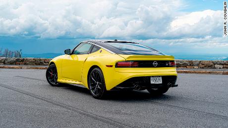 The 2023 Nissan Z&#39;s tail light design was also inspired by earlier models.