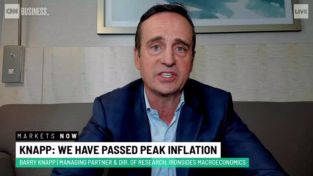 Barry Knapp: We’ve reach peak inflation. Here’s why – CNN Video
