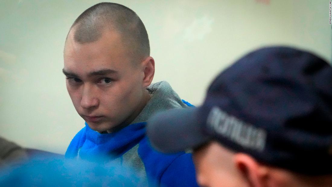 A 21-year-old Russian soldier is accused of killing an unarmed 62-year-old civilian man in Ukraine's Sumy region