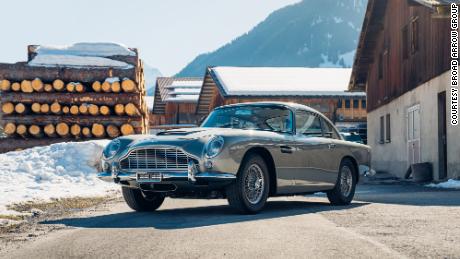 Sean Connery's Aston Martin DB5 sold for $2.4 million at a California auction.
