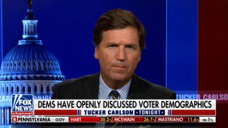 Tucker Carlson now says he doesn't know about a conspiracy theory he's pushed in 400 segments