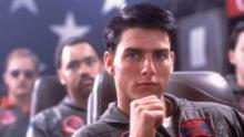 Top-Gun was released in 1986 and starred Tom Cruise as First Lieutenant. a house "dissident" Mitchell