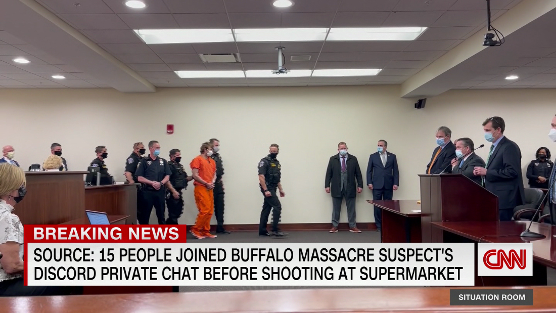 Buffalo:15 joined suspect’s chat before attack – CNN Video