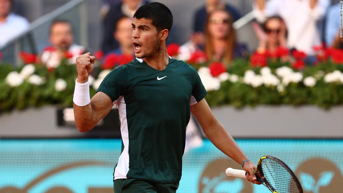 'I am one of the favorite players to win Roland Garros': The meteoric rise of 19-year-old Carlos Alcaraz