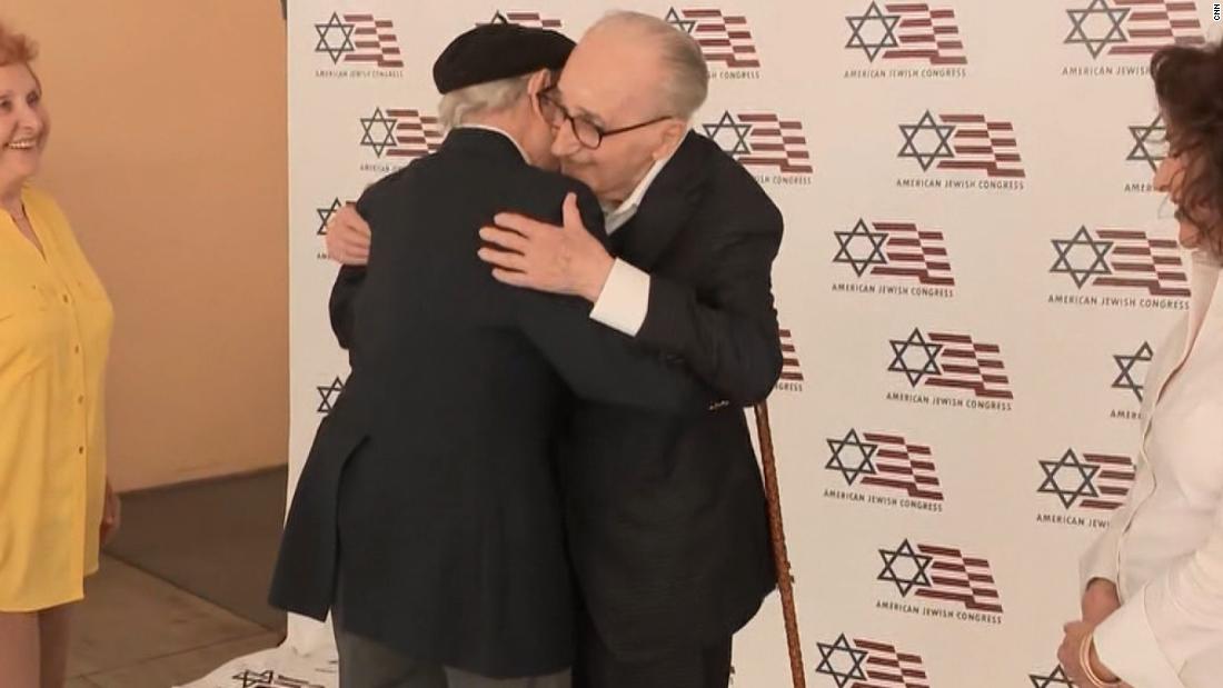 VIDEO: Holocaust survivors meet nearly 80 years later – CNN Video