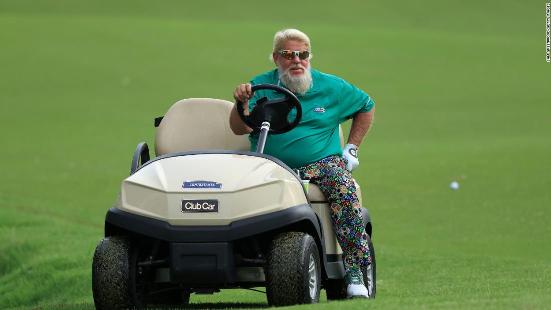John Daly is living life to the fullest at the PGA Championship