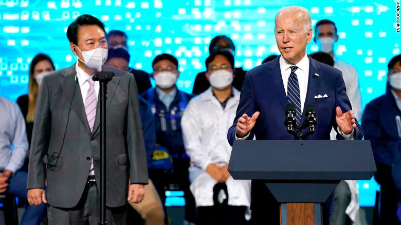 North Korea expected to be central part of Biden’s meetings with South Korea