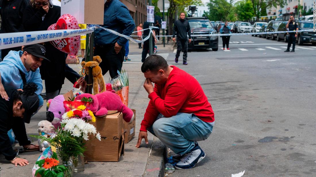 A 15-year-old suspect has been arrested in the shooting death of an 11-year-old girl in the Bronx, police say