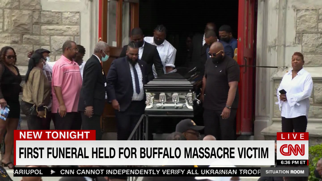 First funeral held for Buffalo massacre victim – CNN Video