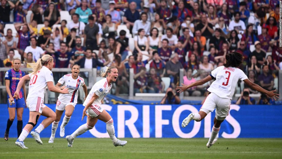 Lyon stuns holders Barcelona to win eighth Champions League title