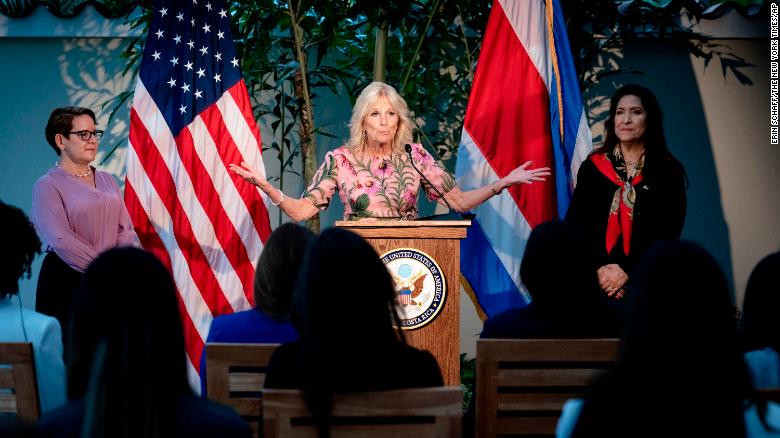 Jill Biden uses her soft diplomacy to make the case for partnering with the US during three-country Latin America tour