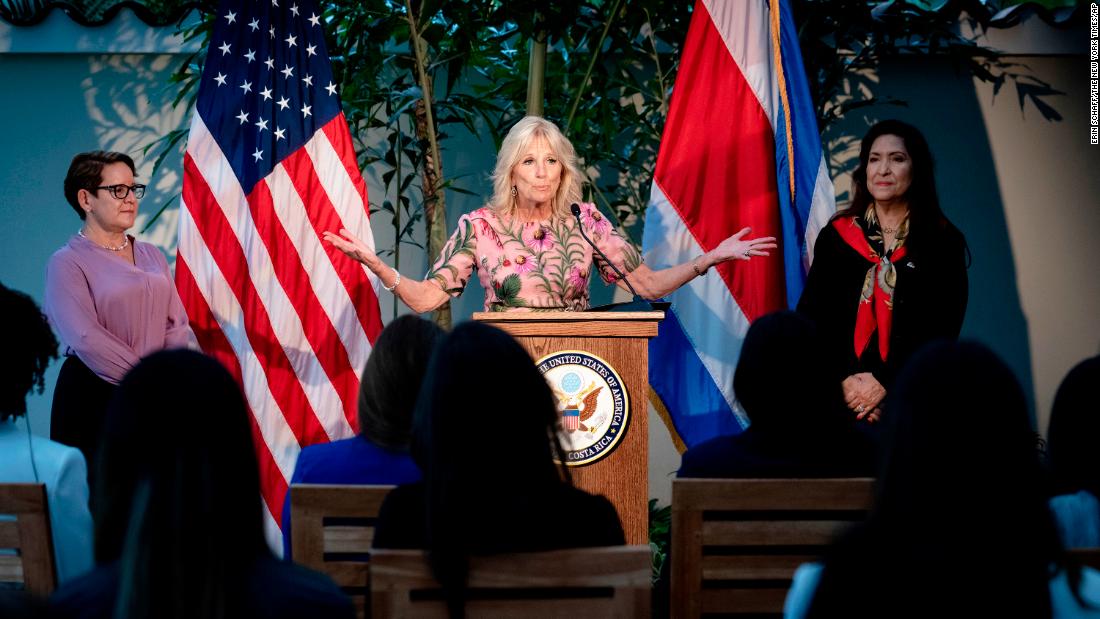 Jill Biden uses her soft diplomacy to make the case for partnering with the US during three-country Latin America tour