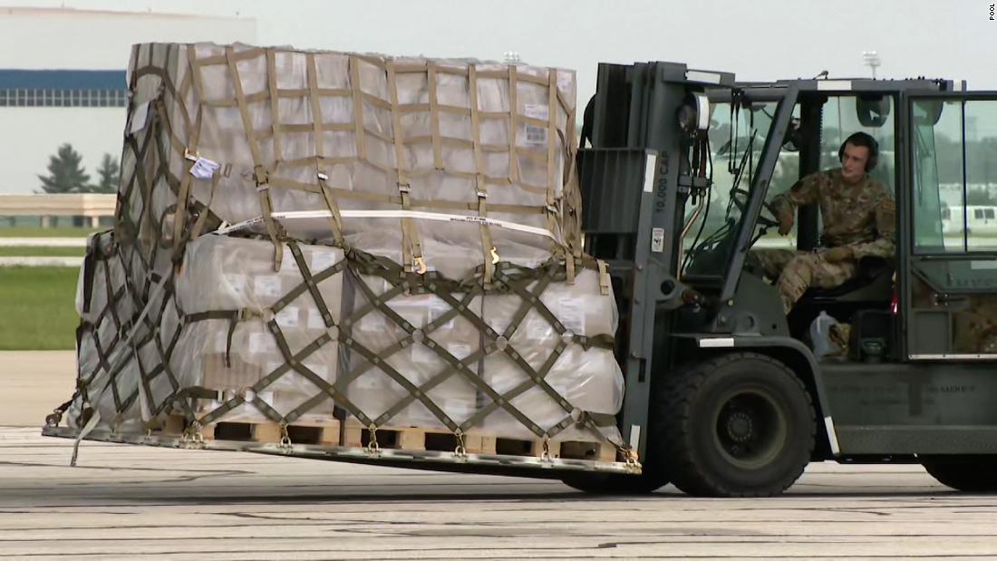 Baby formula arrives in Indianapolis from Germany on US military aircraft to address critical need – CNN