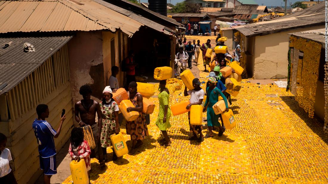 A real-life ‘Yellow Brick Road’ unfolding in Ghana leads to a different sort of fairy tale