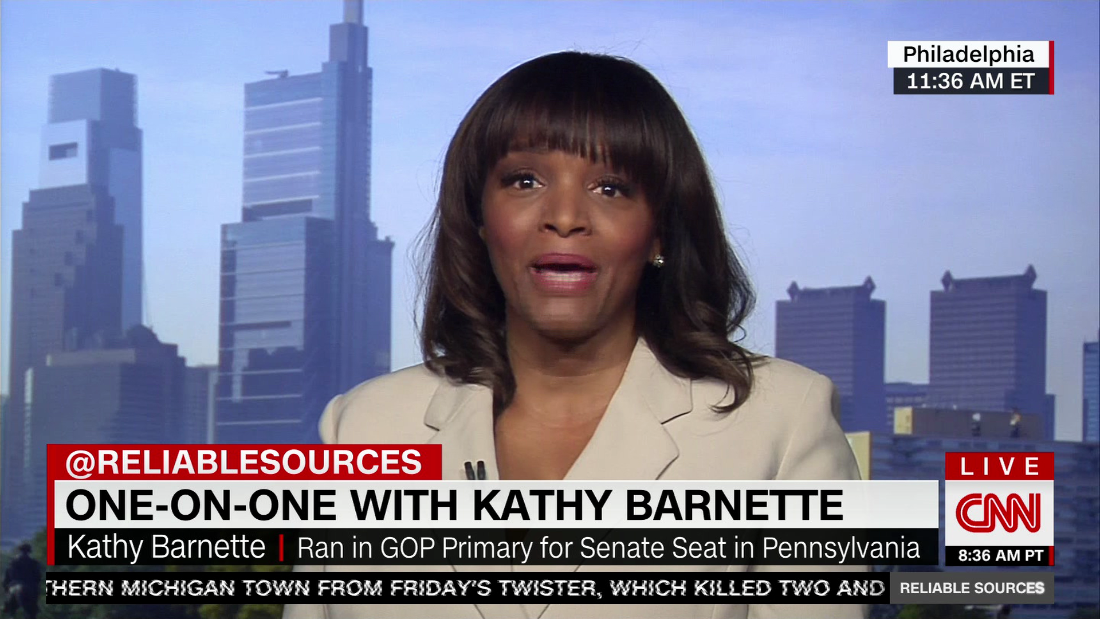 Kathy Barnette: ‘I was ignored because the media had their picks’ – CNN Video