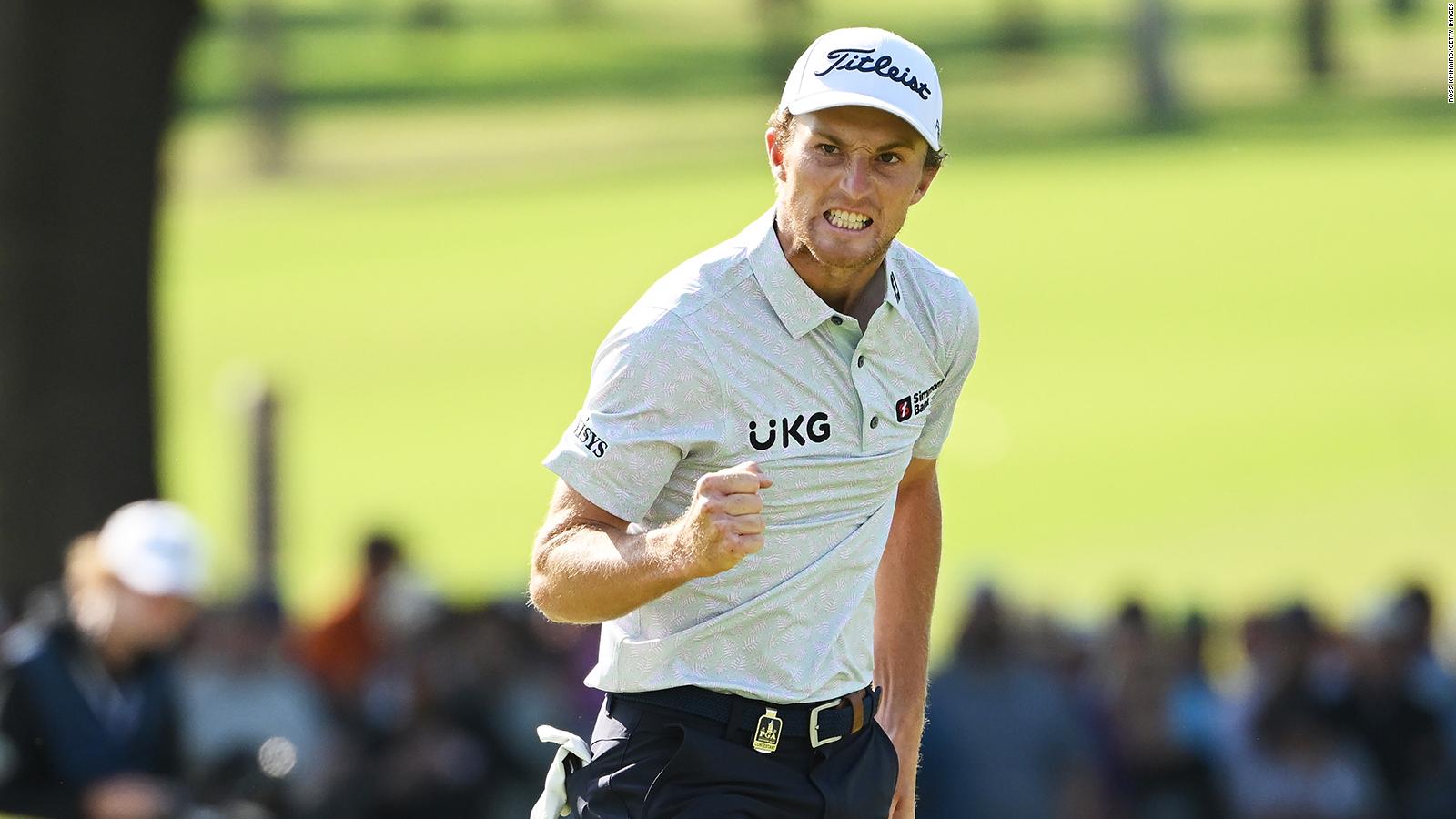 Richard Bland's ball stopped and rolled off green by squirrel at PGA ...