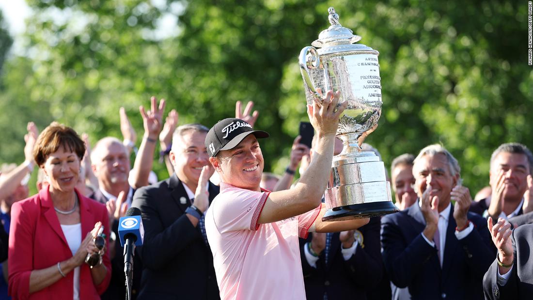 Justin Thomas wins 2022 PGA Championship after dramatic three-hole playoff – CNN