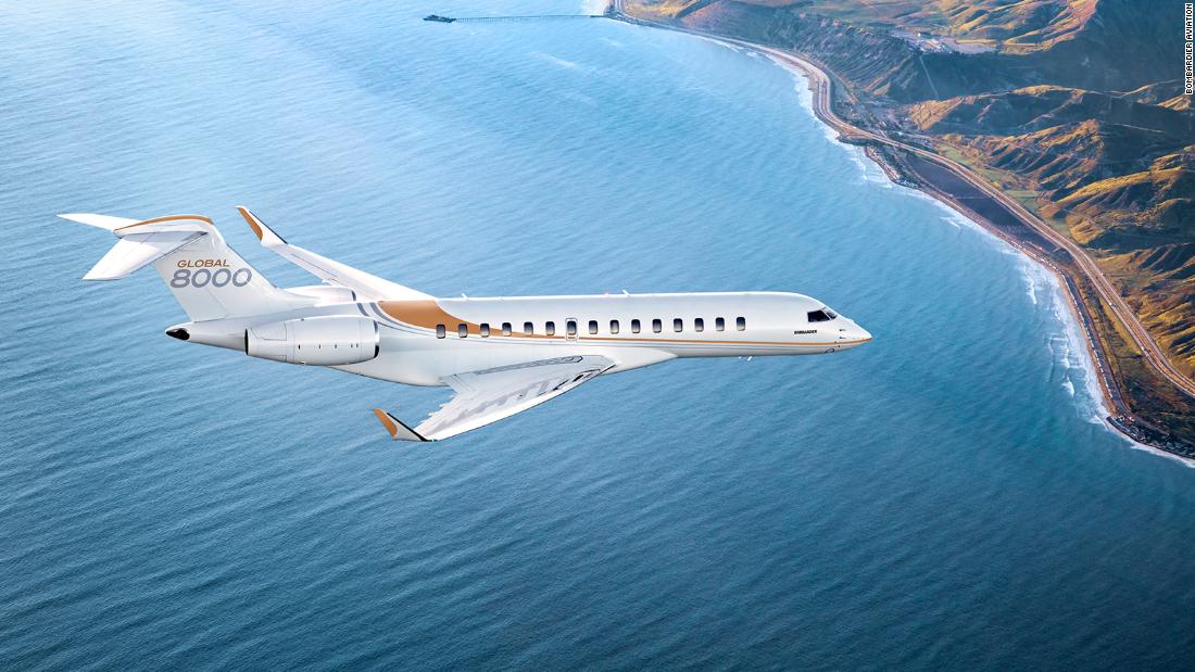 Bombardier's Global 8000: World's fastest passenger jet goes supersonic in  tests | CNN Travel