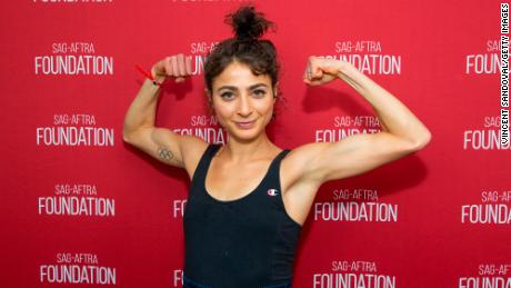 Olympian and actress Alexi Pappas is a mental health advocate. 