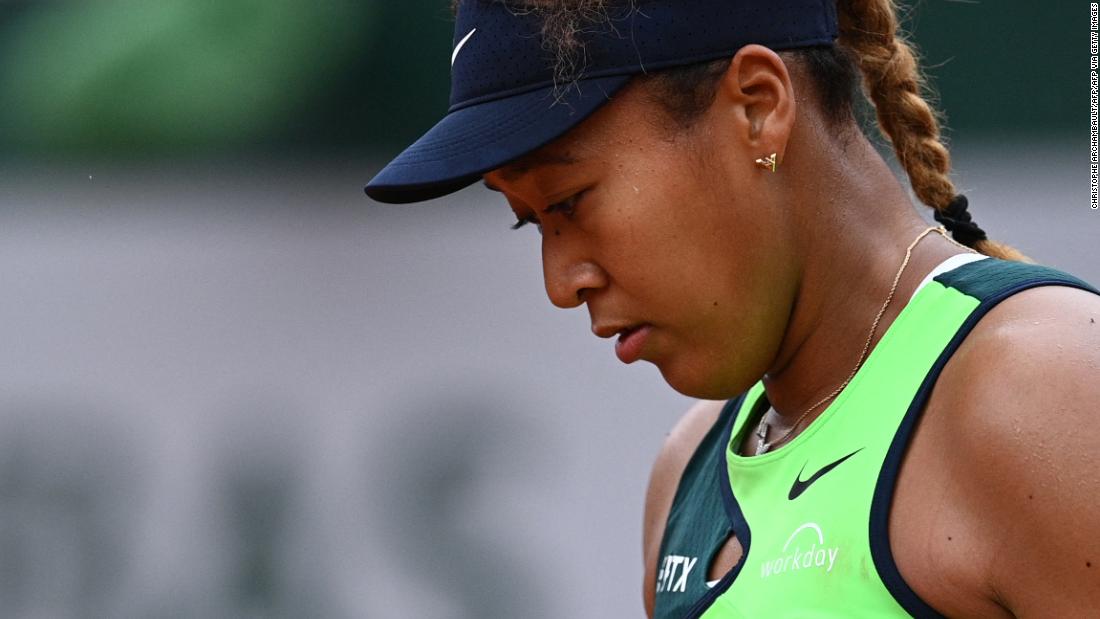 Naomi Osaka knocked out of French Open after firstround defeat against