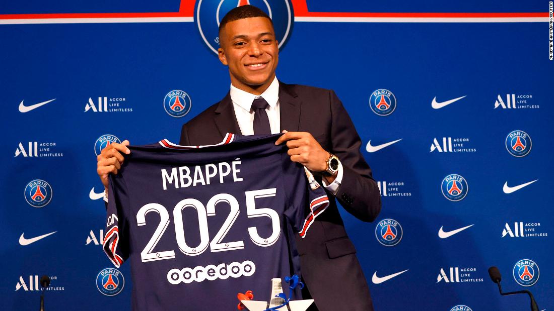 Kylian Mbappé says football was his ‘refuge’ as he struggled with ‘tough decision’ before signing contract extension at PSG