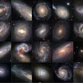 composite image of galaxies