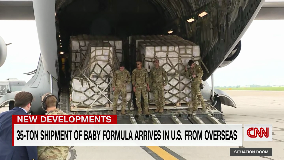 Another baby formula airlift Wednesday – CNN Video