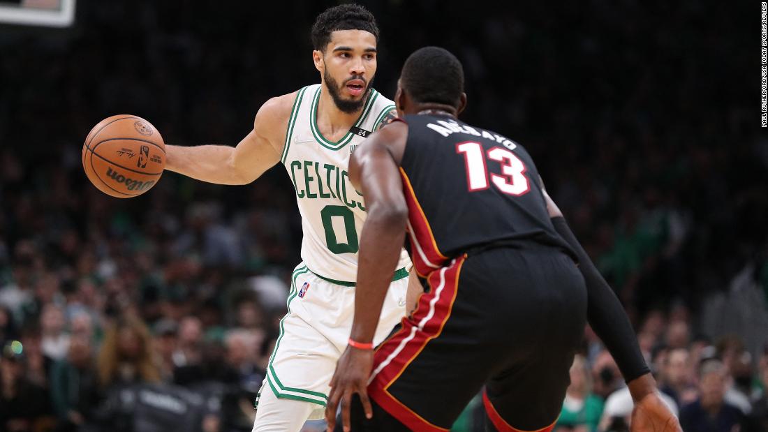 Jayson Tatum runs rampant as Celtics dominate Heat 102-82 in Game 4