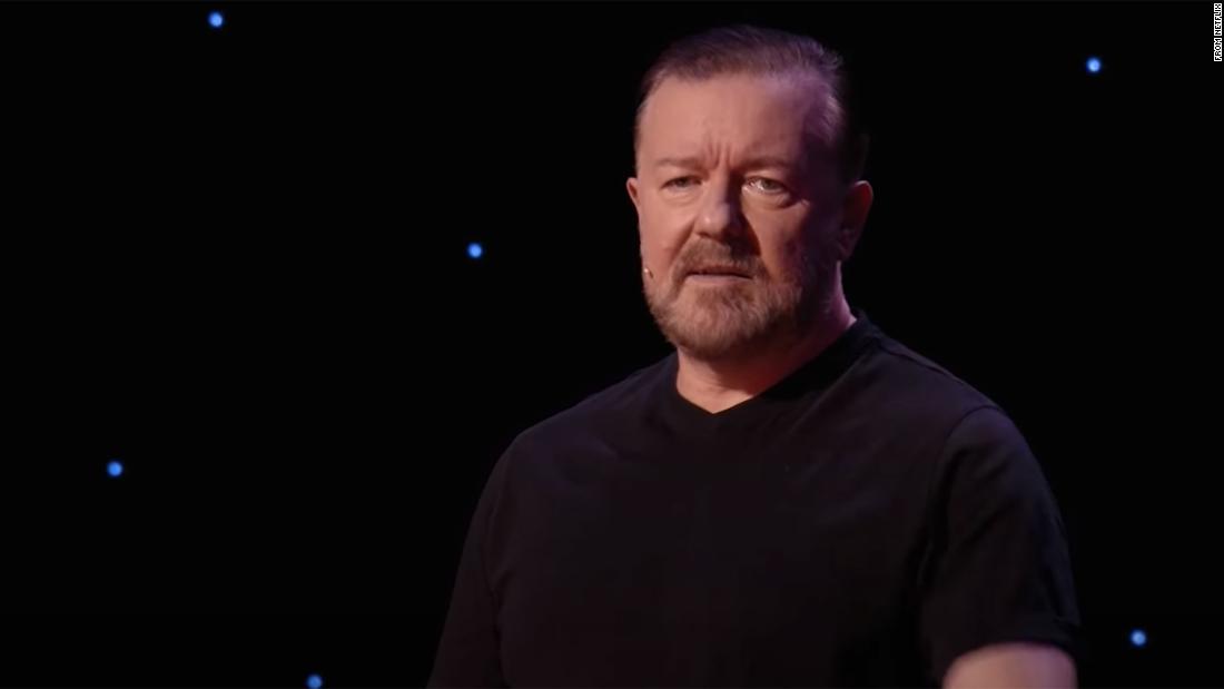 Ricky Gervais draws backlash for jokes about transgender people in new Netflix special