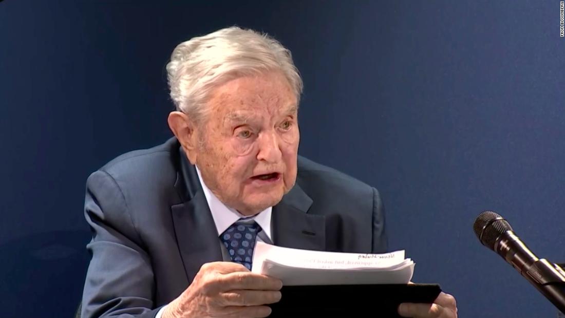Society 'may not survive' Putin's war, says billionaire George Soros