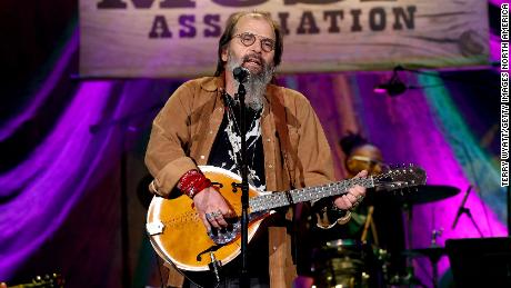 Steve Earle at the 20th Annual Americana Honors & Presentations at the Lyman Auditorium on September 22, 2021 in Nashville, Tennessee. 