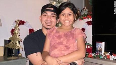 &quot;I just want to know what she did to be a victim,&quot; Angel Garza said of the shooting death of his daughter, Amerie Jo Garza, 10.