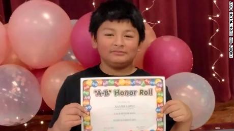 Xavier Lopez was 10 years old.
