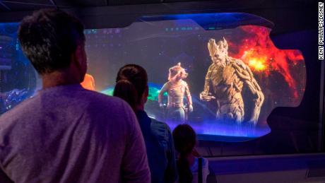 "Guardians of the Galaxy: Cosmic Rewind" is a new thrill ride at EPCOT. 