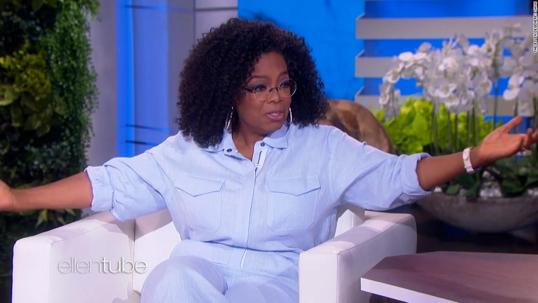Oprah Winfrey gets 'a little emotional' saying goodbye to 'The Ellen DeGeneres Show'